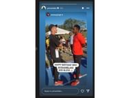 Nick Mayhugh's birthday wish for Blake - Source: via @yohanblake on Instagram